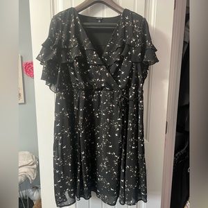 Torrid Wrap Ruffle Dress 3